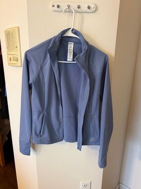 ASICS Women's Dusty Blue Full-Zip